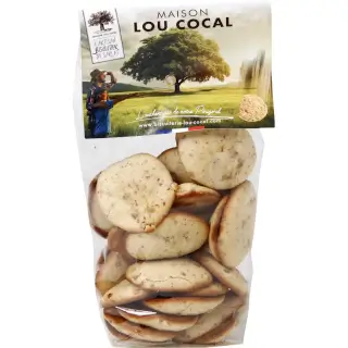 Fondants Pomme Tatin 200g : Fondants Pomme Tatin Biscuiterie artisanale Lou Cocal Sachet 200g