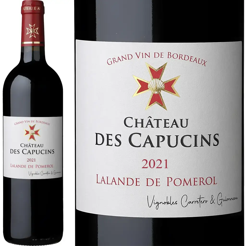 Bouteille Château des Capucins AOC Lalande de Pomerol 2021