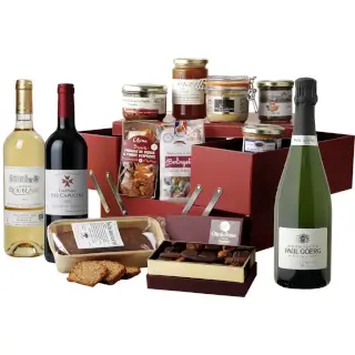 Bouteille Vin rouge personnalisé - Coffret Vin Cadeau Collectivité